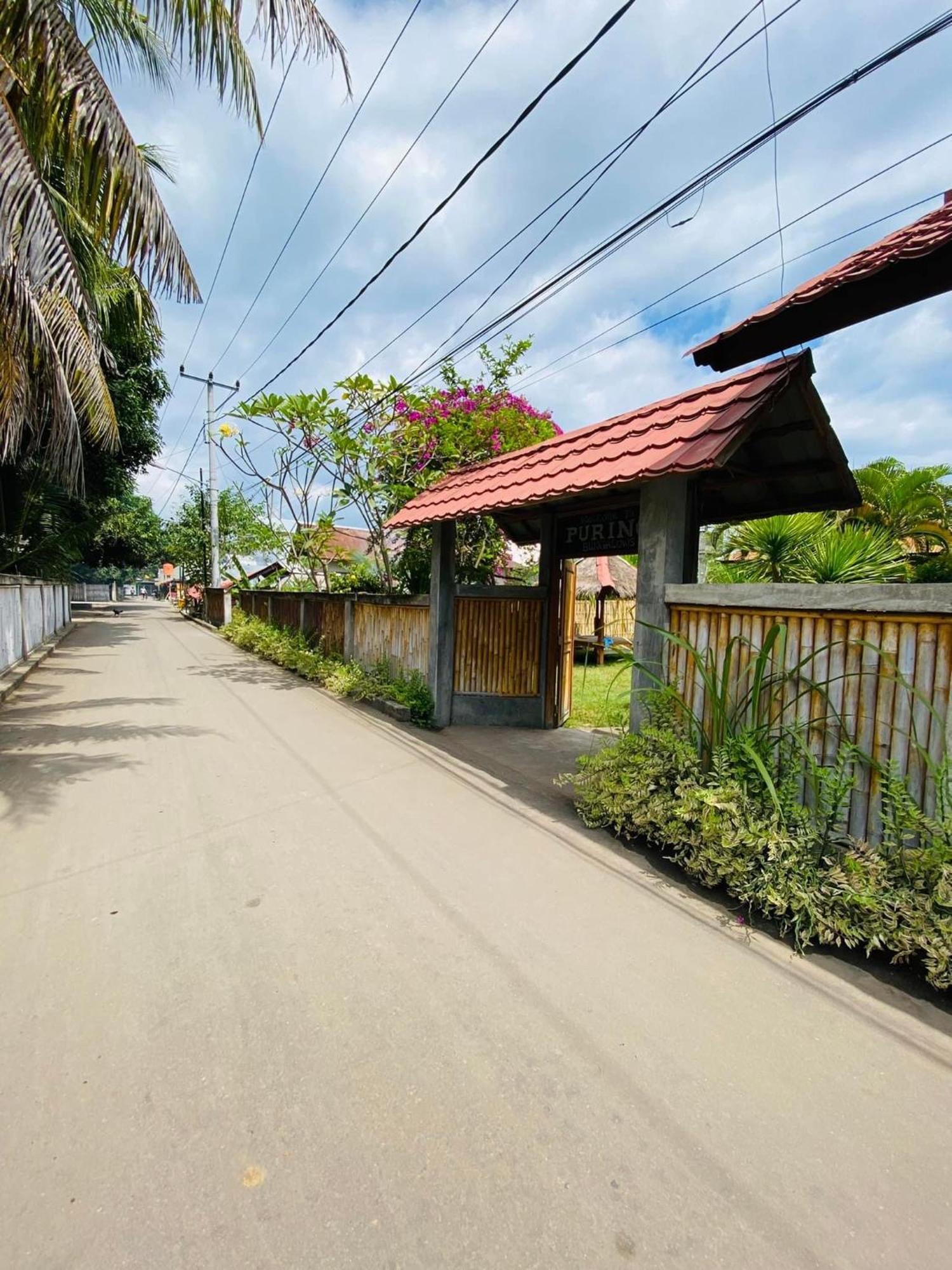 Puring Bungalows Gili Air Buitenkant foto